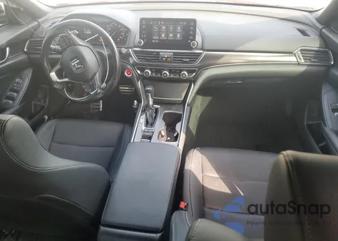 2021 Honda Accord Sport из США, поврежденный, VIN 1HGCV1F39MA074606